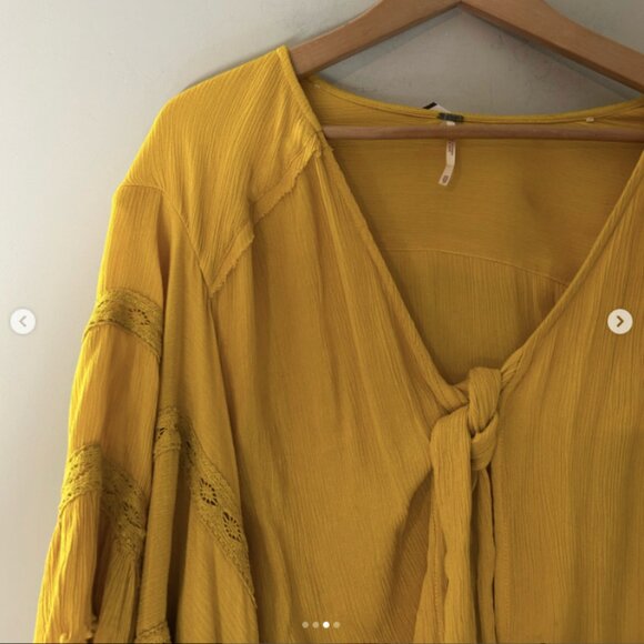 Free People blouse XS Small Medium Anthropologie Revolve‎ Urban Outfitters Maeve - Picture 3 of 4